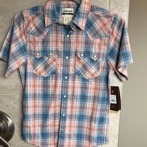 Ariat Men's Casual Plaid Shirt